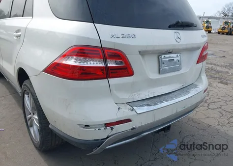 2012 Mercedes-Benz Ml 350 Bluetec 4Matic z USA, uszkodzony, nr VIN 4JGDA2EB7CA085997